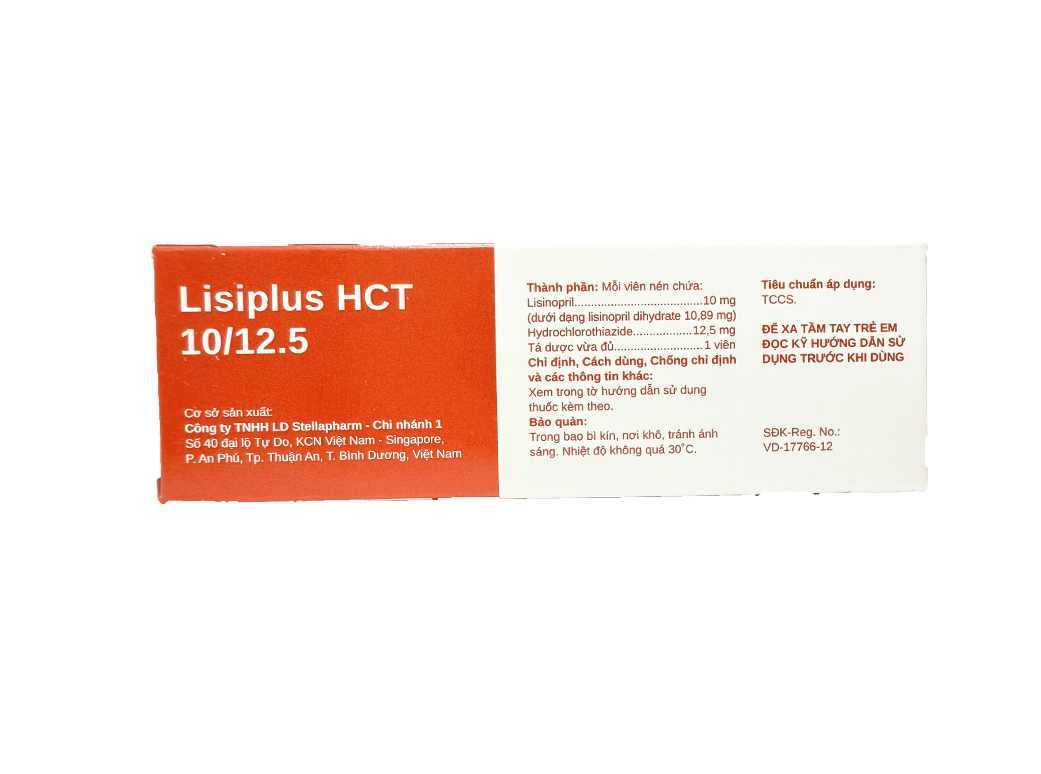 Lisiplus HCT 10/12.5