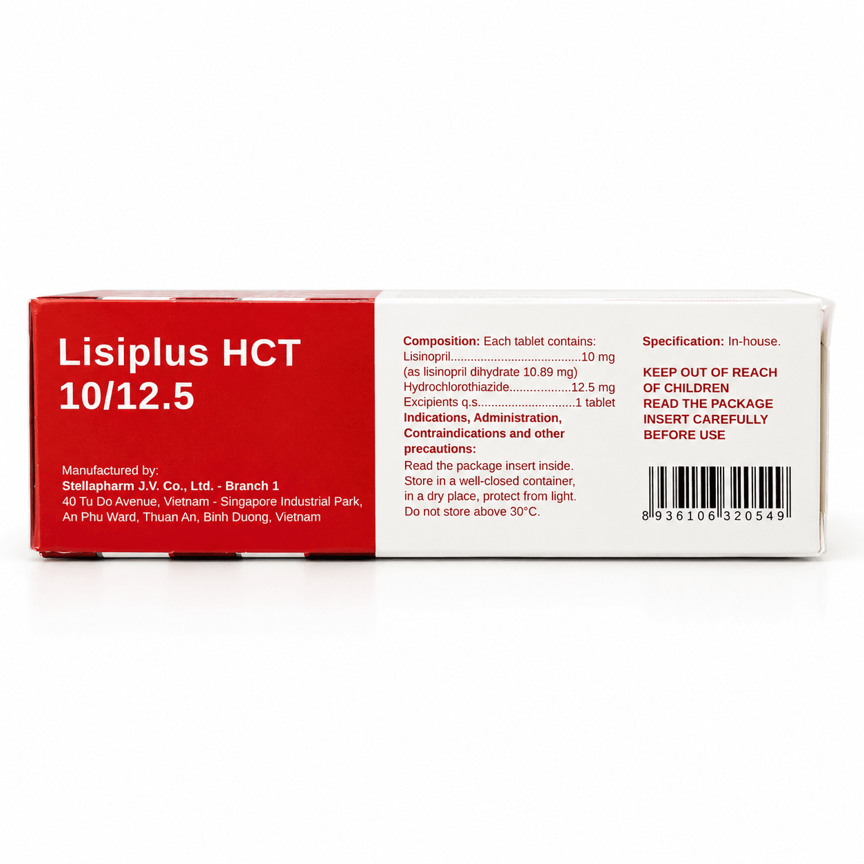 LISIPLUS HCT 10/12.5