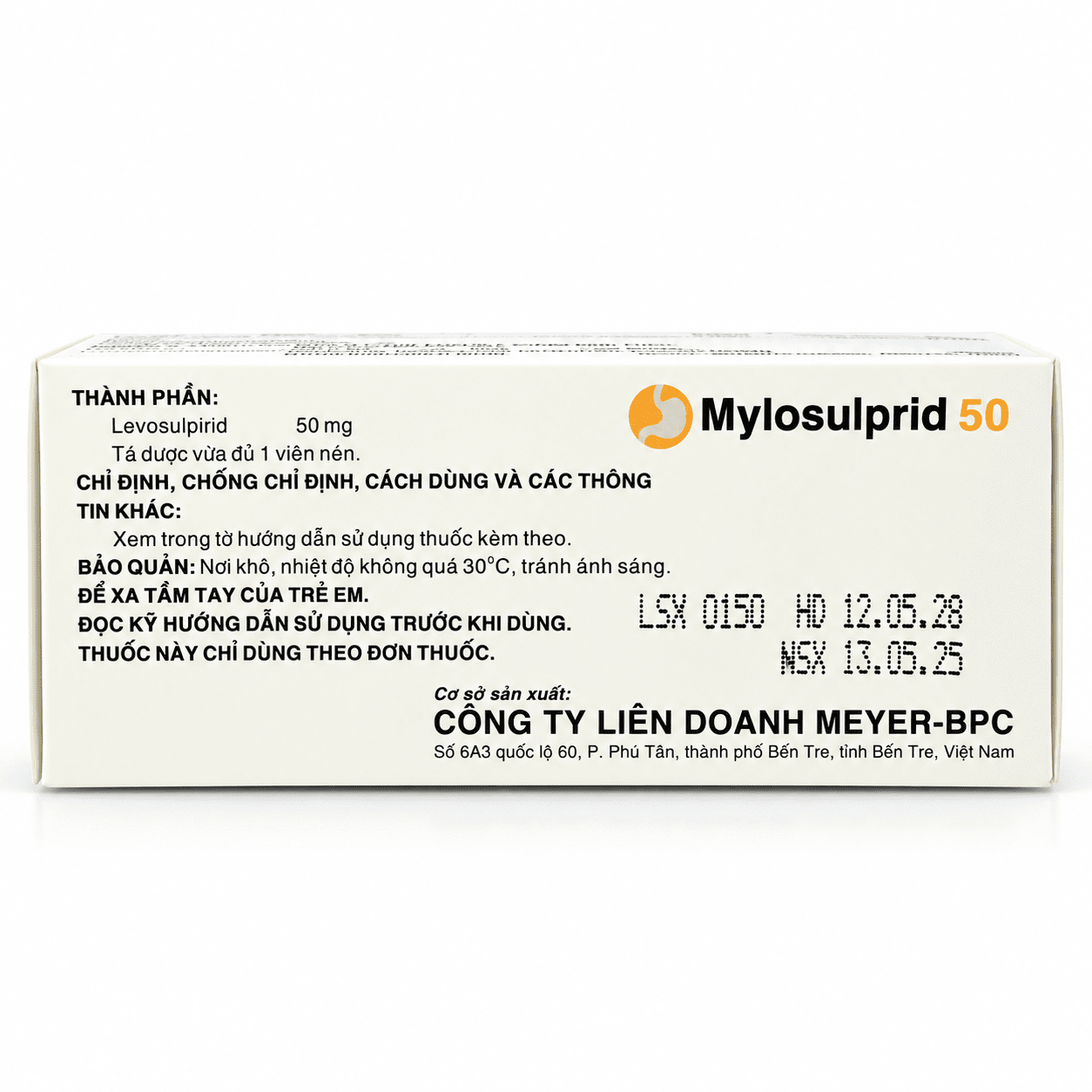 Mylosulpirid 50