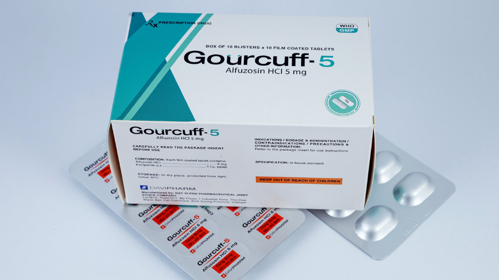 Gourcuff-5- Thuốc hỗ trợ điều trị căn bệnh tăng sinh tuyến tiền liệt