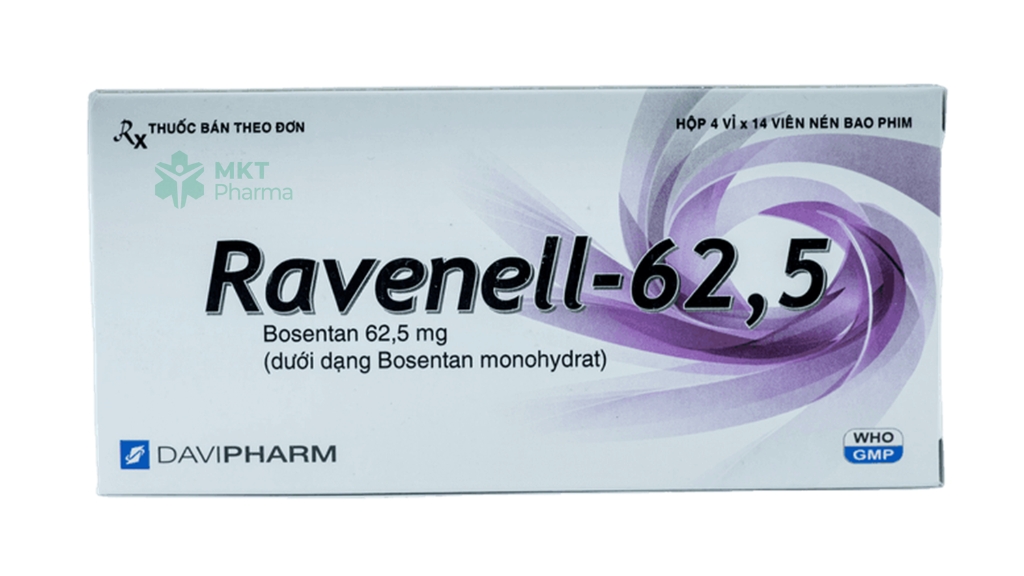 Ravenell là một trong những thuốc điều trị tăng áp mạch phổi