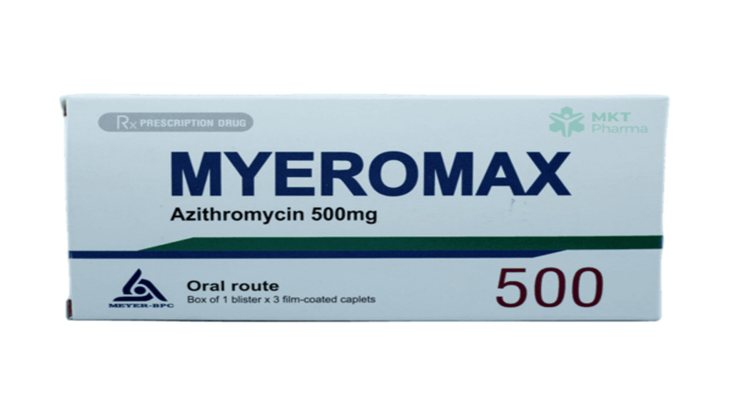 Myeromax thường được dùng để điều trị các nhiễm khuẩn thông thường.