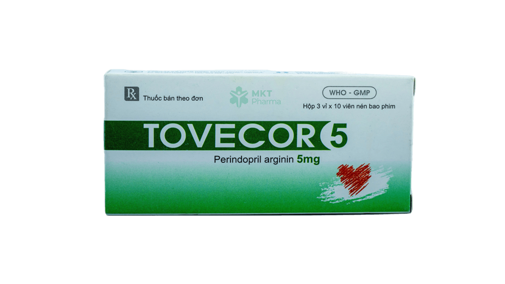 Tovecor 5 là thuốc điều trị tăng huyết áp, hạn chế nguy cơ nhồi máu cơ tim