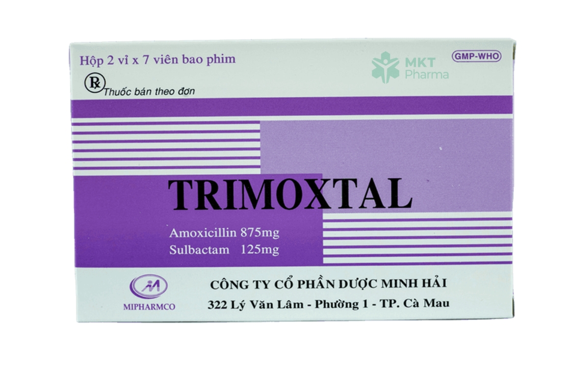 Trimoxtal 875/125 thường được chỉ định để điều trị viêm tai ngoài