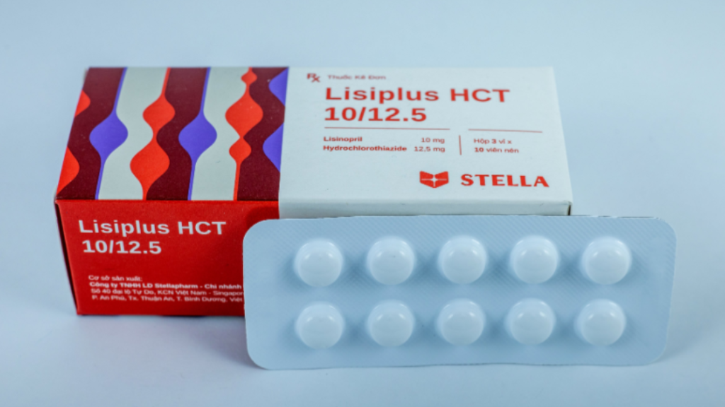 Lisiplus HCT 10/12.5 là thuốc điều trị tăng huyết áp hiện nay