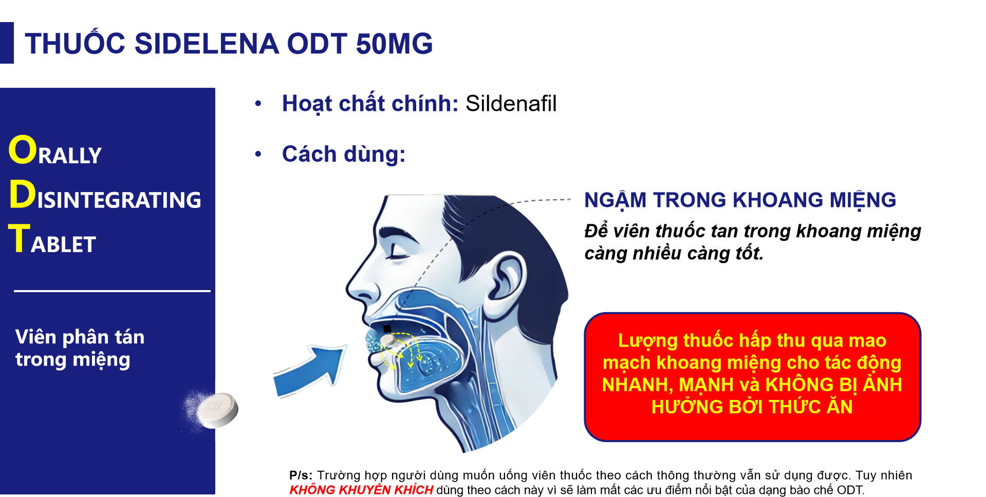 Cách dùng viên thuốc trị rối loạn cương dương tạm thời